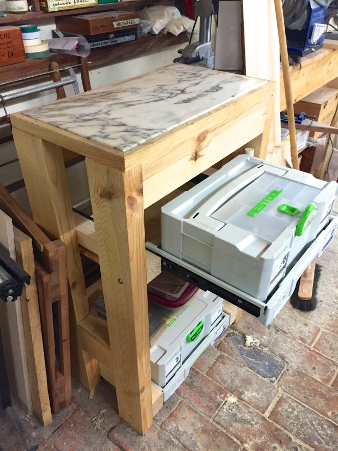 Systainer in der Schlaifstation